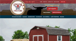 Desktop Screenshot of lonestarstructures.com