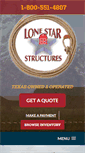 Mobile Screenshot of lonestarstructures.com